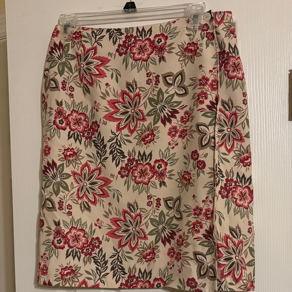 Floral Print Women's Skirt